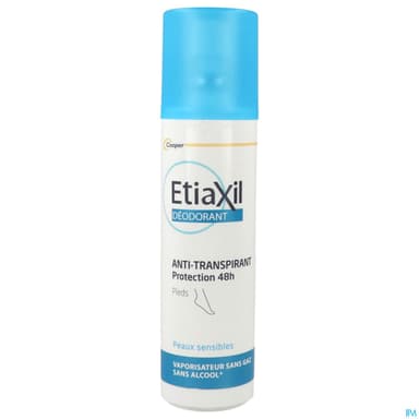 Cooper Etiaxil Antitranspirant 48h Pieds Vaporisateur 100ml