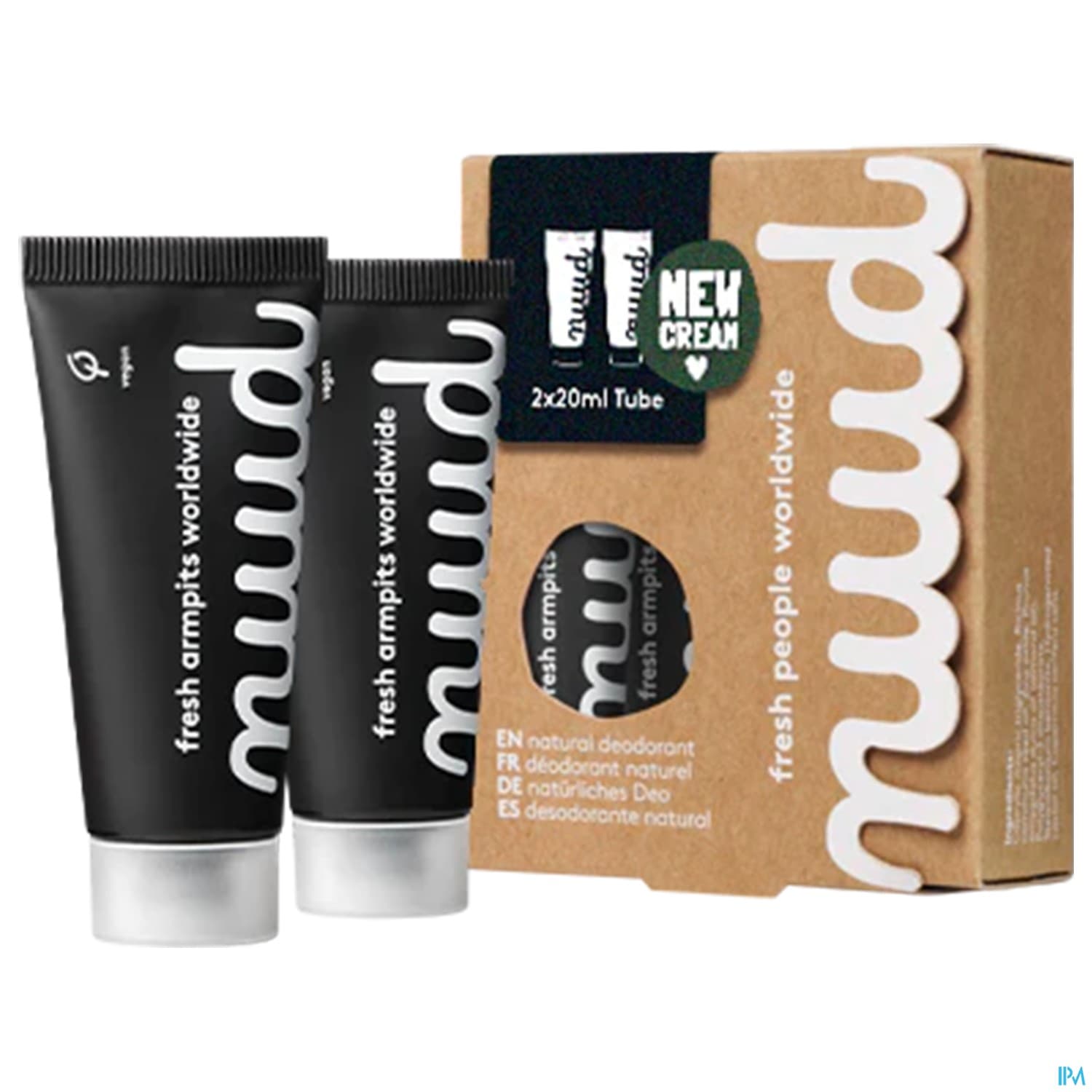 NUUD SMART PACK BLAC CREAM DEO2X20