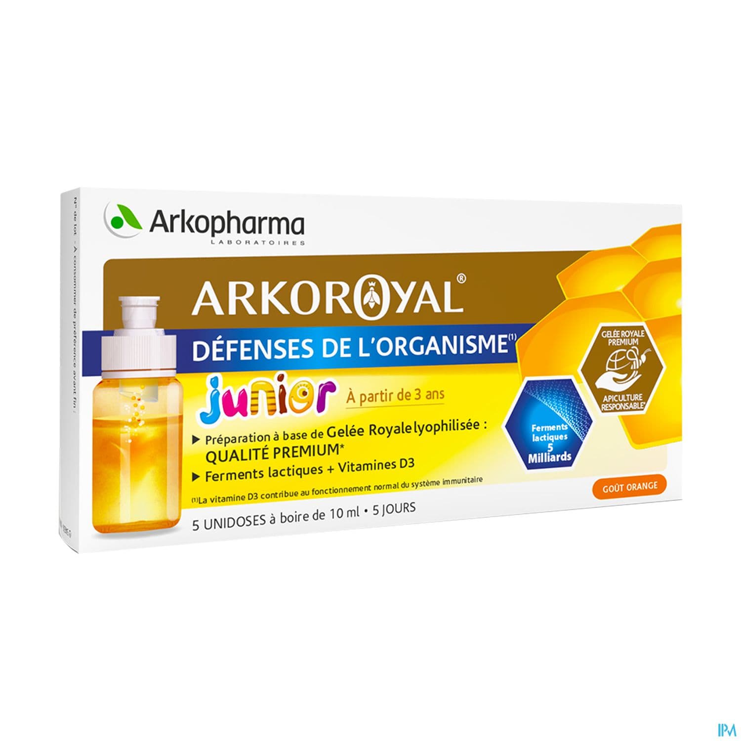 Arkopharma Arkoroyal Defenses Organisme Enfant Dose 10ml X5