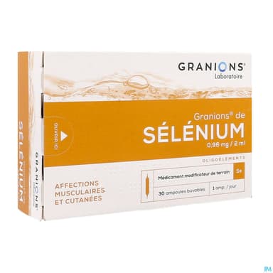 Granions Selenium 0mg96/2ml Suspension Buvable Ampoule 30
