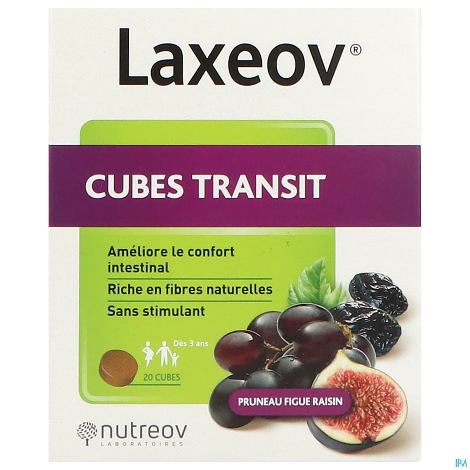 LAXEOV TRANSIT PRUN/FIG/RAIS CUB20