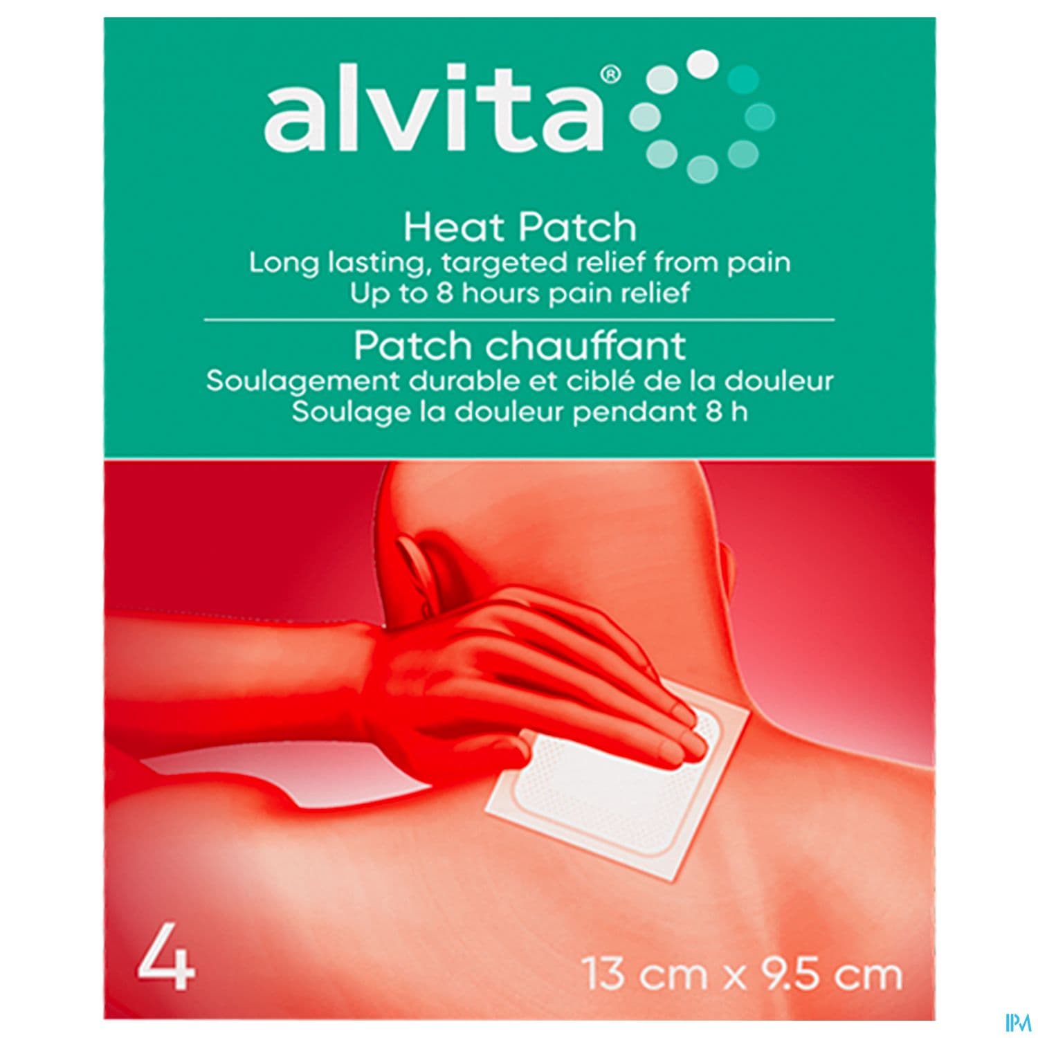 ALVITA PATCH CHAUFFANT 13X9,5CM 4