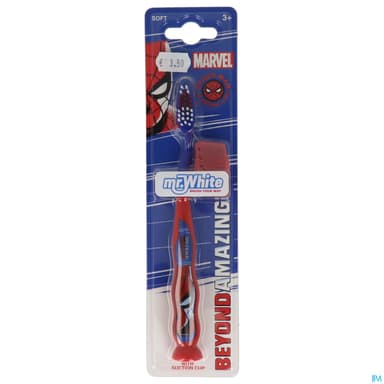 Tinokou Brosse A Dents Ergonomique Spiderman