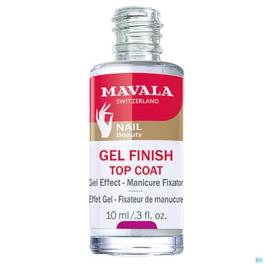 MAVALA TOP COAT GEL FINISH 10ML