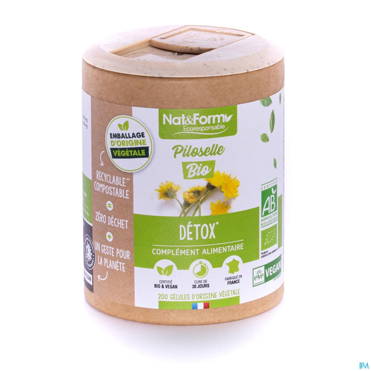 Nat Et Form Ecoresponsable Piloselle Bio Gelule Vegetale 90