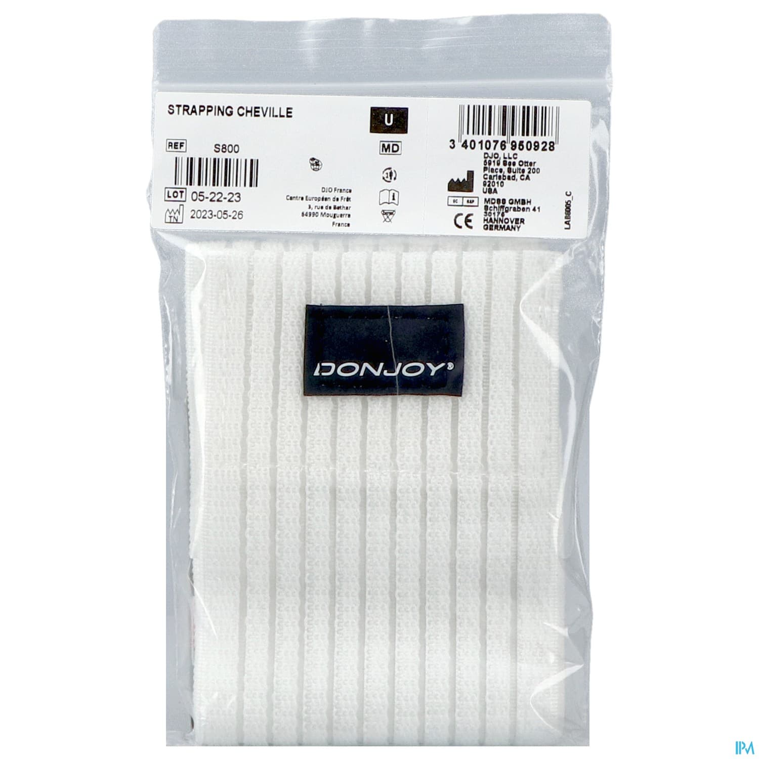 BDE DONJOY STRAPPING CHEV BLC TU