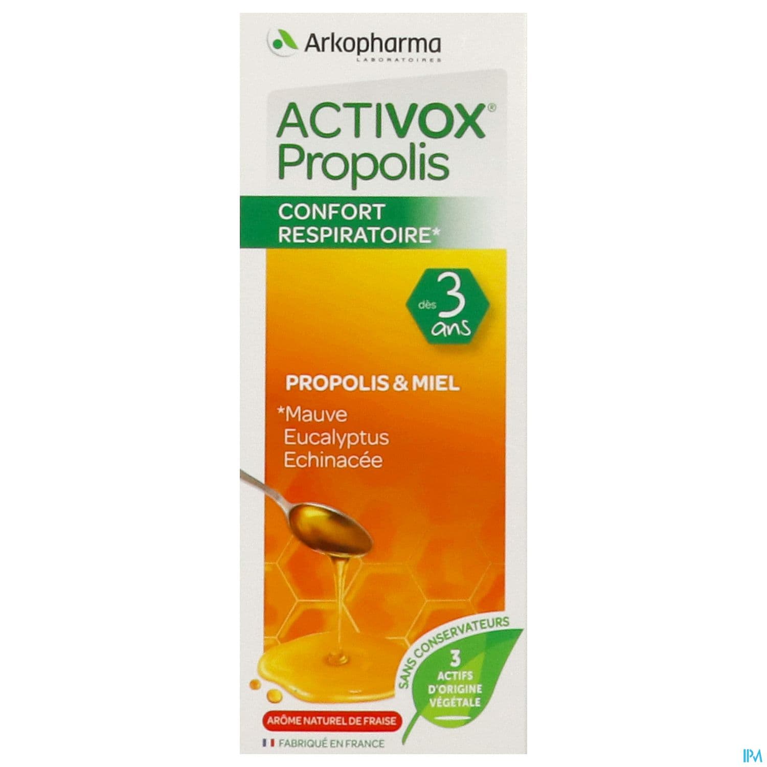 Arkopharma Activox Propolis Fraise Des 3 Ans Solution Buvable 140ml