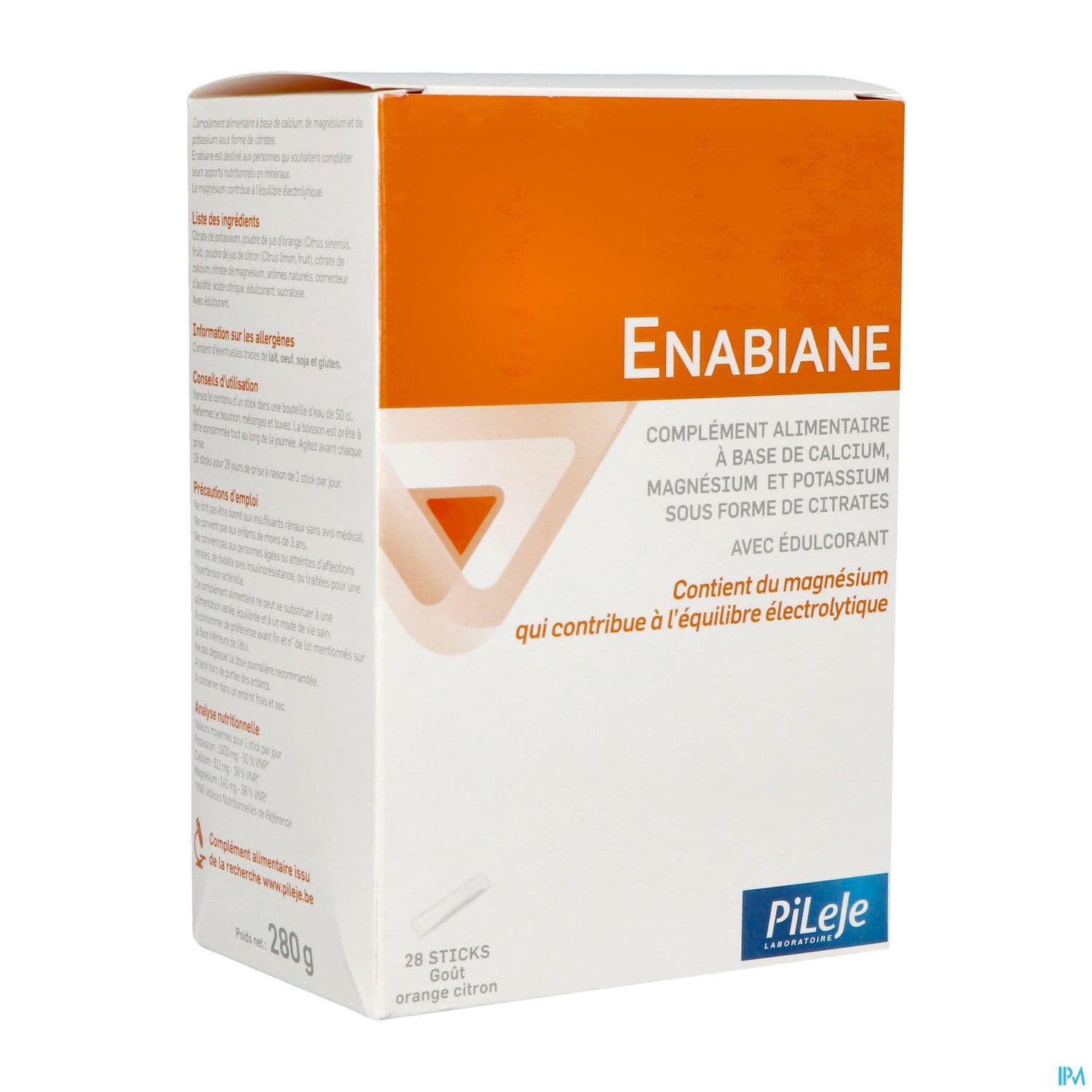 ENABIANE ORANGE CITRON STICKS28