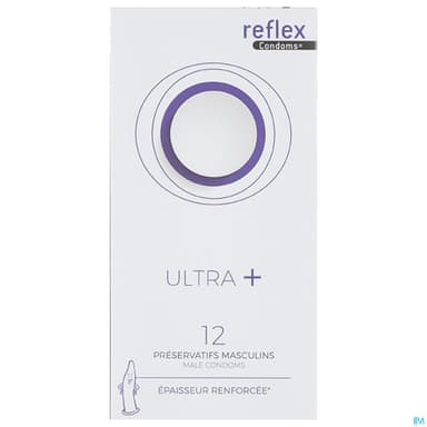 Reflex Condoms Ultra+ Preservatif 12
