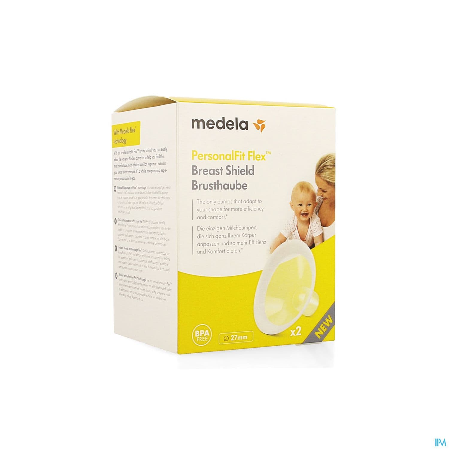TETERELL MEDELA PERSONALFIT FLEX L