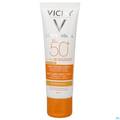 CAPITAL SOL CR SPF50+ A/TACHE 50ML