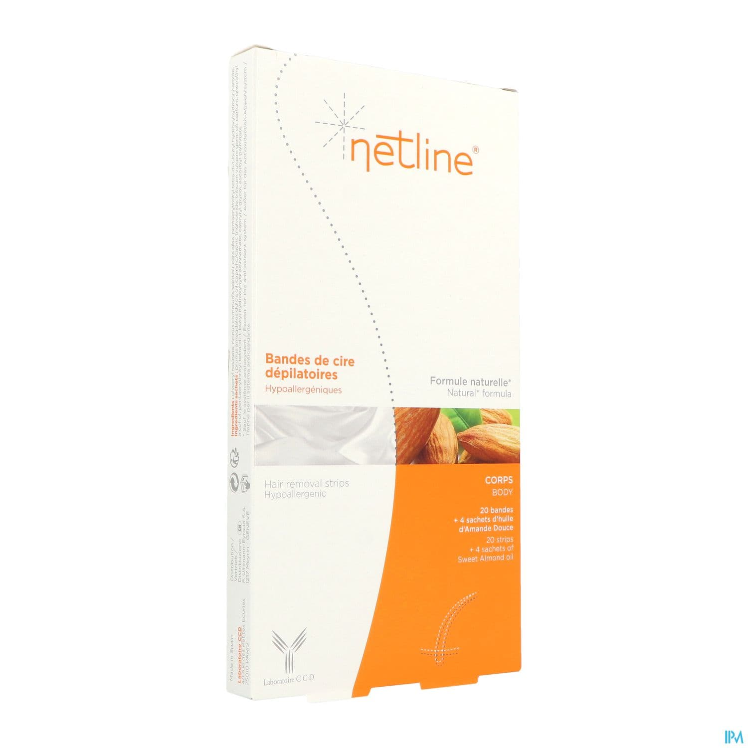 NETLINE BDE DEPIL HYPOAL CORPS 20