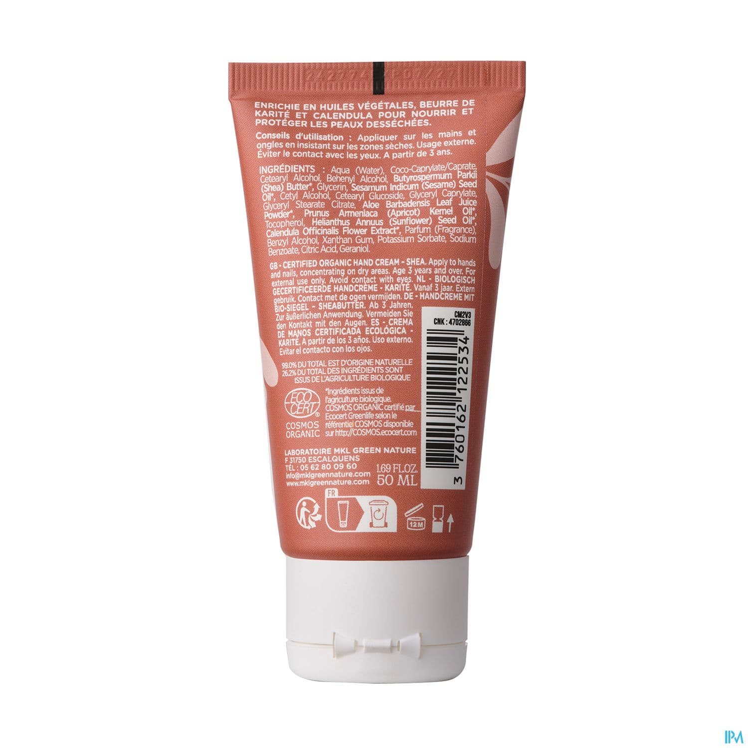 MKL CR MAIN KARITE BIO 50ML