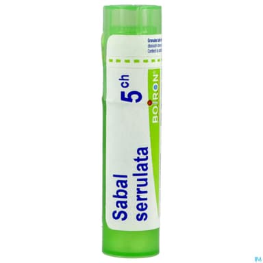 Boiron Sabal Serrulata 5ch Granules 4g
