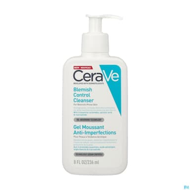 CERAVE GEL MOUSSANT A/IMPERF 236ML
