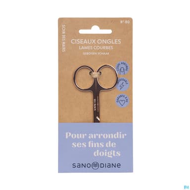 Sanodiane 80 Ciseaux Courbe Rose