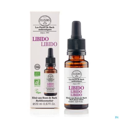 Elixirs Co Les Fleurs De Bach Libido Bio Gouttes 20ml