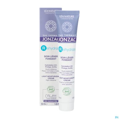 JONZAC REHYDR SOIN LEGER FOND 50ML