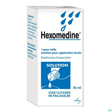 HEXOMEDINE TRANSCUTANEE FL 45ML