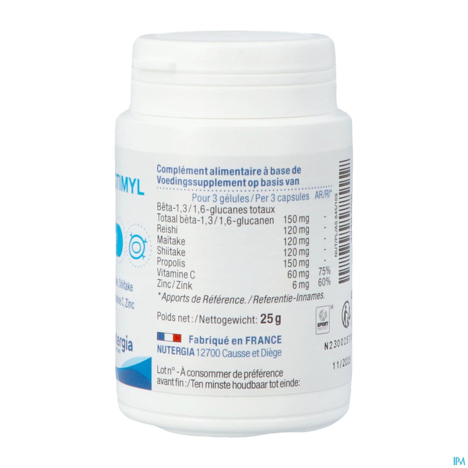 ERGYSTIMYL GELUL 60