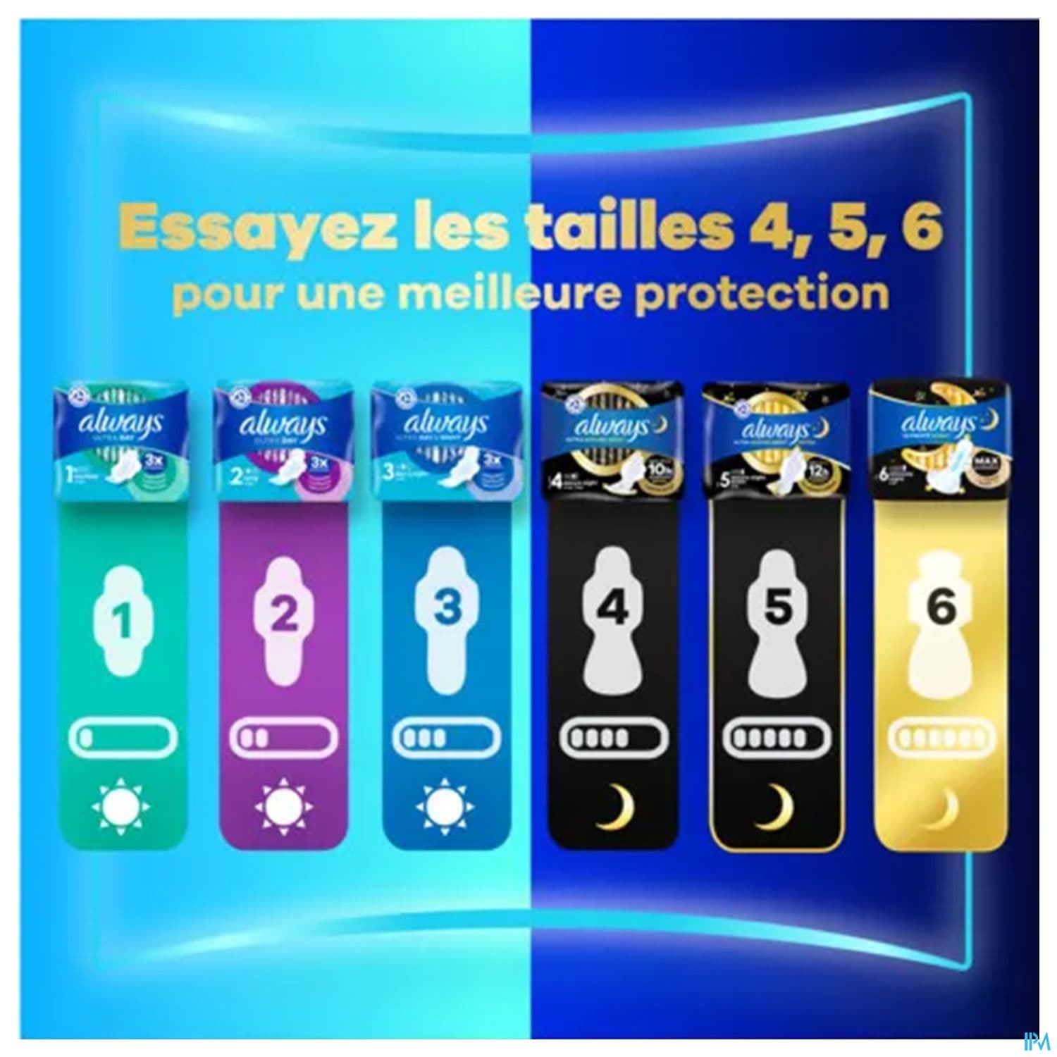 Always Ultra Serviette Periodique Jour Nuit 10