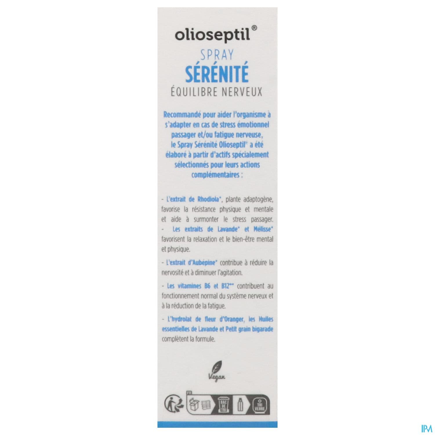 OLIOSEPTIL SPR BUCCAL SERENITE20ML
