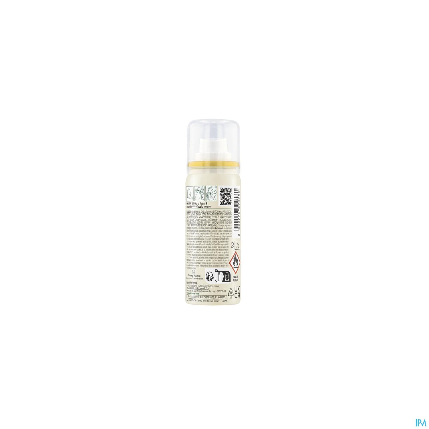 KLORANE SH SEC AVOIN TEINT SPR50ML