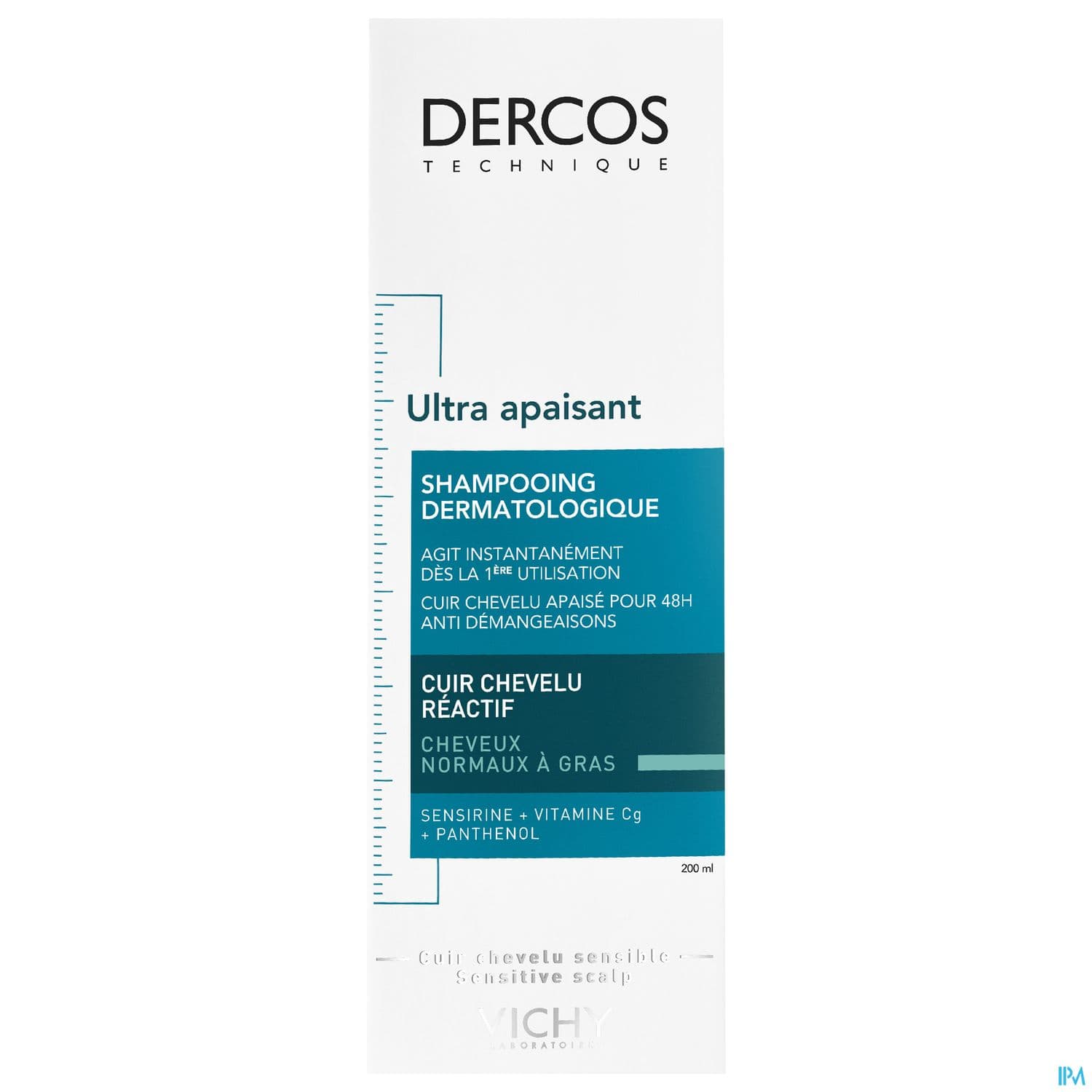 DERCOS SH ULT APAI CHEV GRAS 200ML