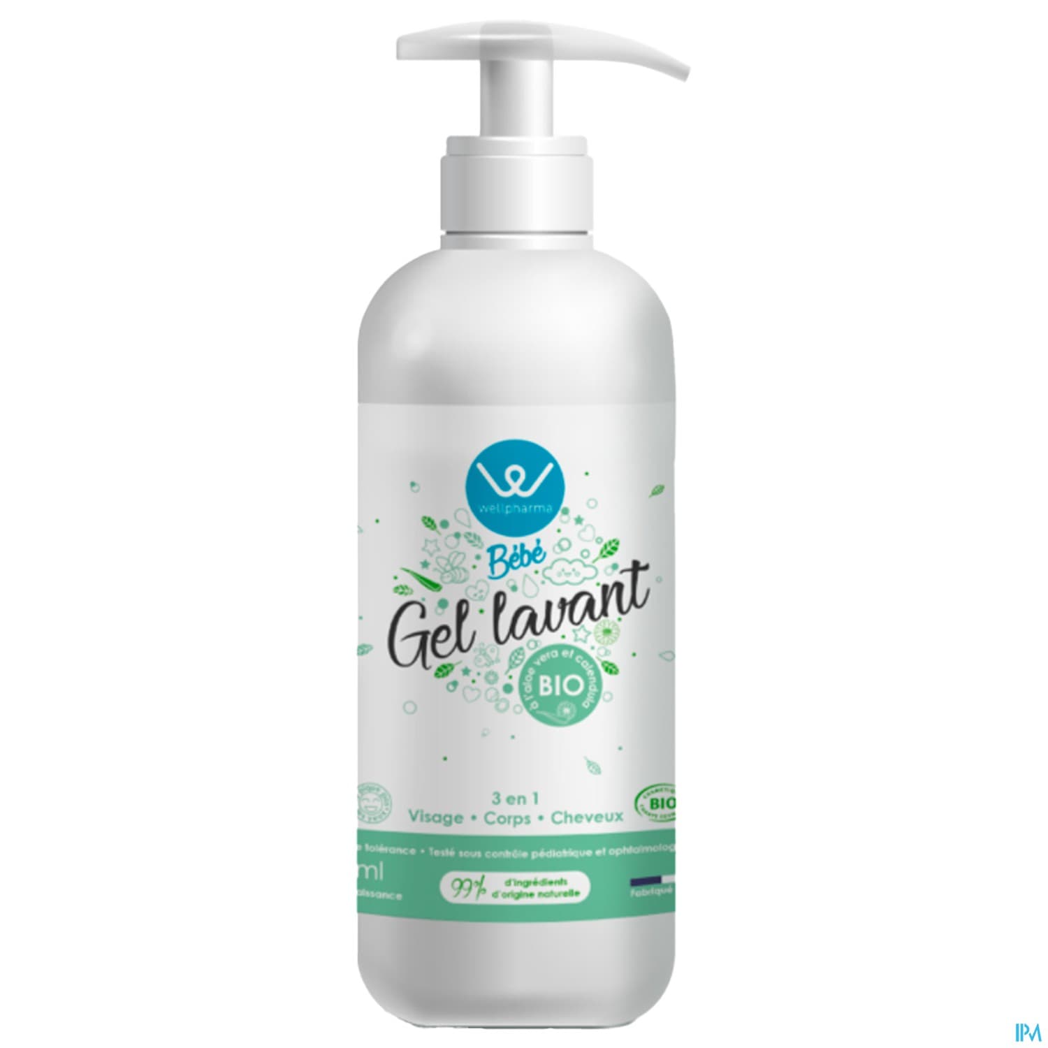 WELLPHARMA BB GEL LAV BIO 500ML