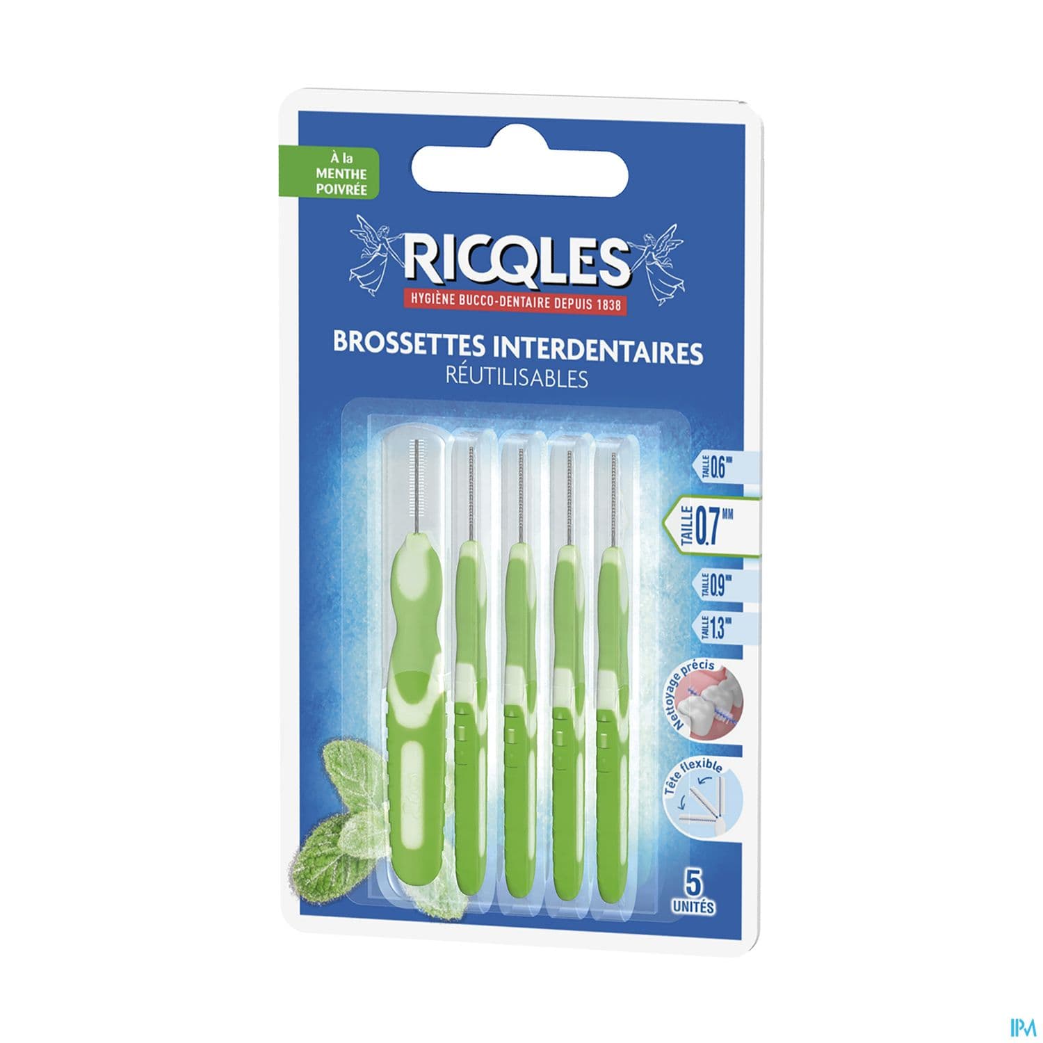 RICQLES BROSS INTERD REUT 0,7MM X5