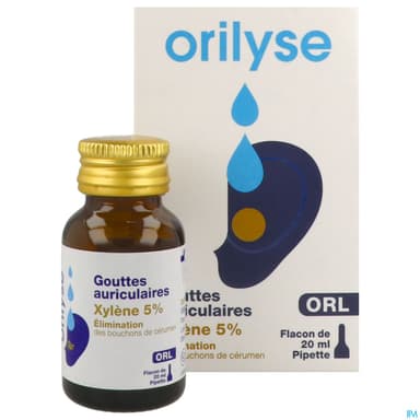 ORILYSE GOUTTE AURICULAIRE 20ML