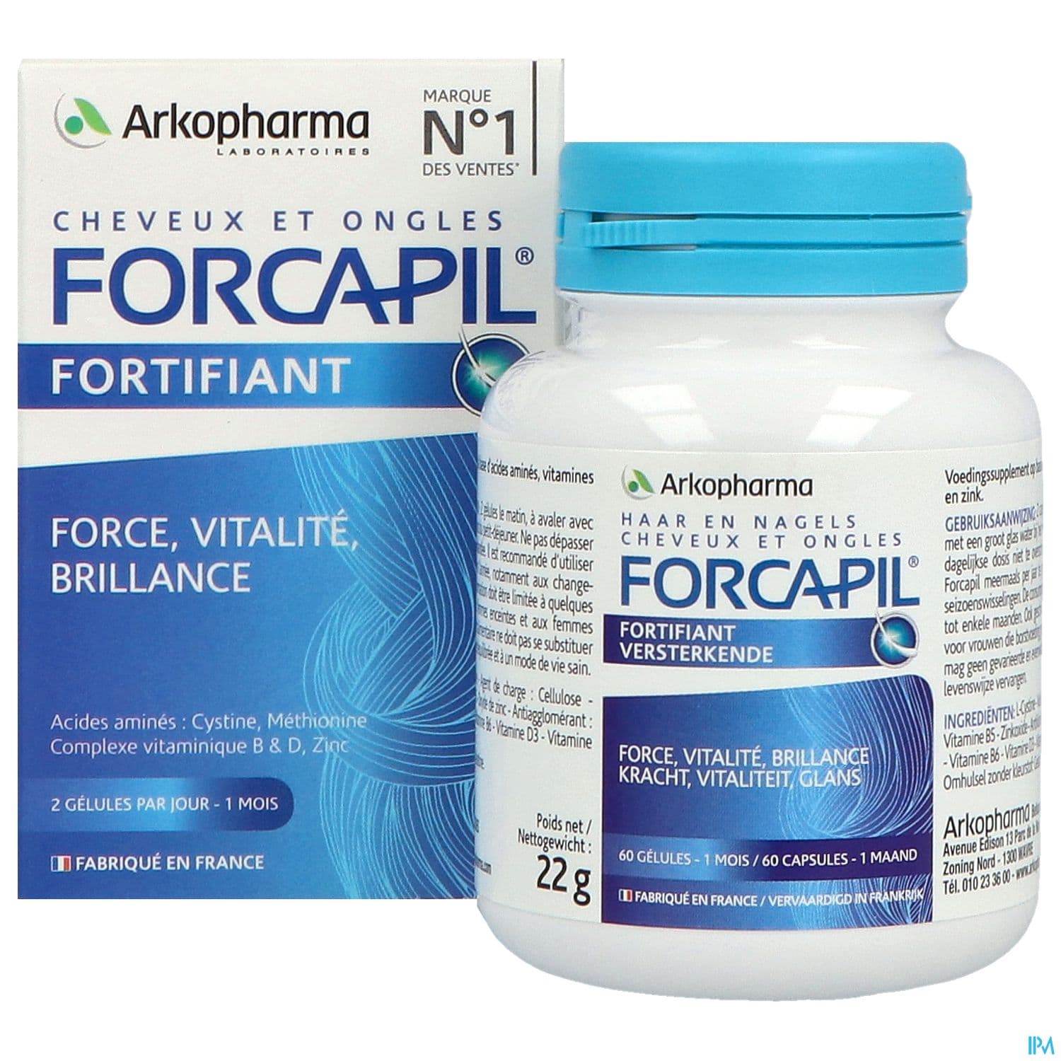 FORCAPIL COMPL ALIM GELUL 60