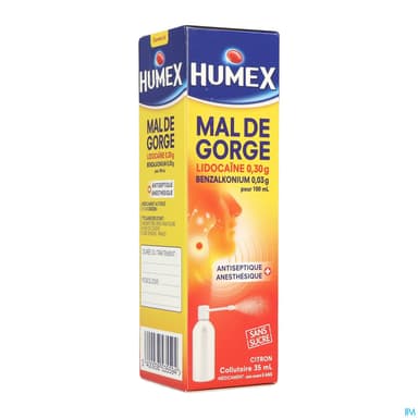 Humex Mal Gorge Collutoire 35ml