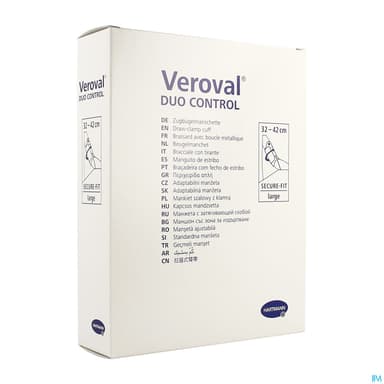 Hartmann Veroval Duo Control Brassard Pour Tensiometre Bras l