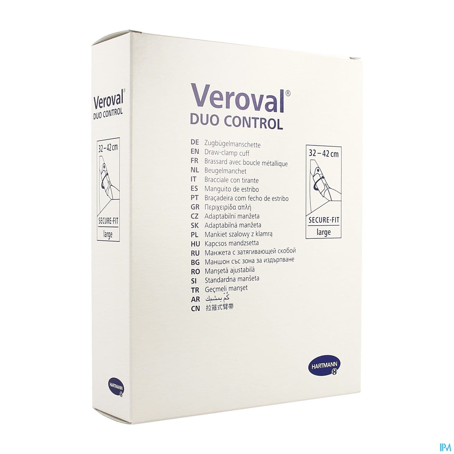 Hartmann Veroval Duo Control Brassard Pour Tensiometre Bras l