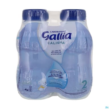 GALLIA CALISMA 2 LAIT BOUT 4X500ML