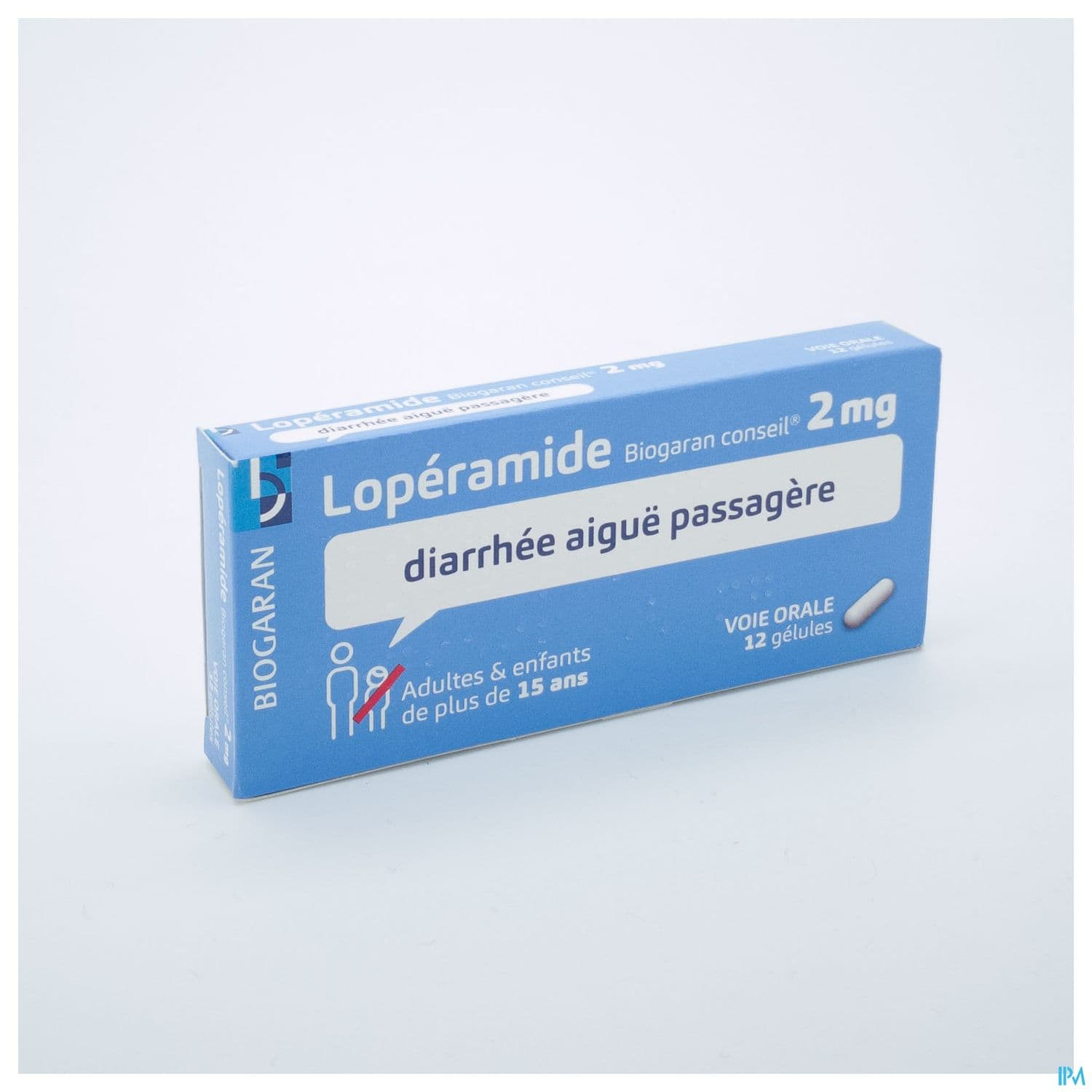LOPERAMIDE 2MG BIOG CONS GELULE12