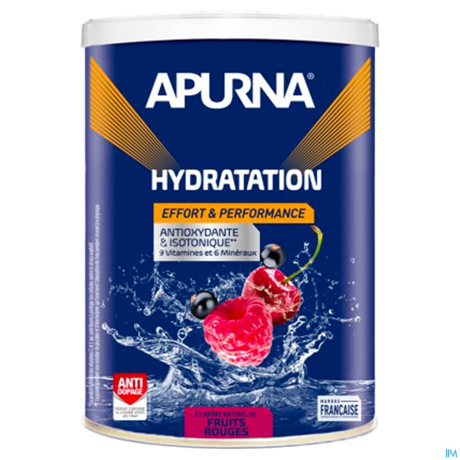 Apurna Boisson Hydratation Fruits Rouges Poudre 500g