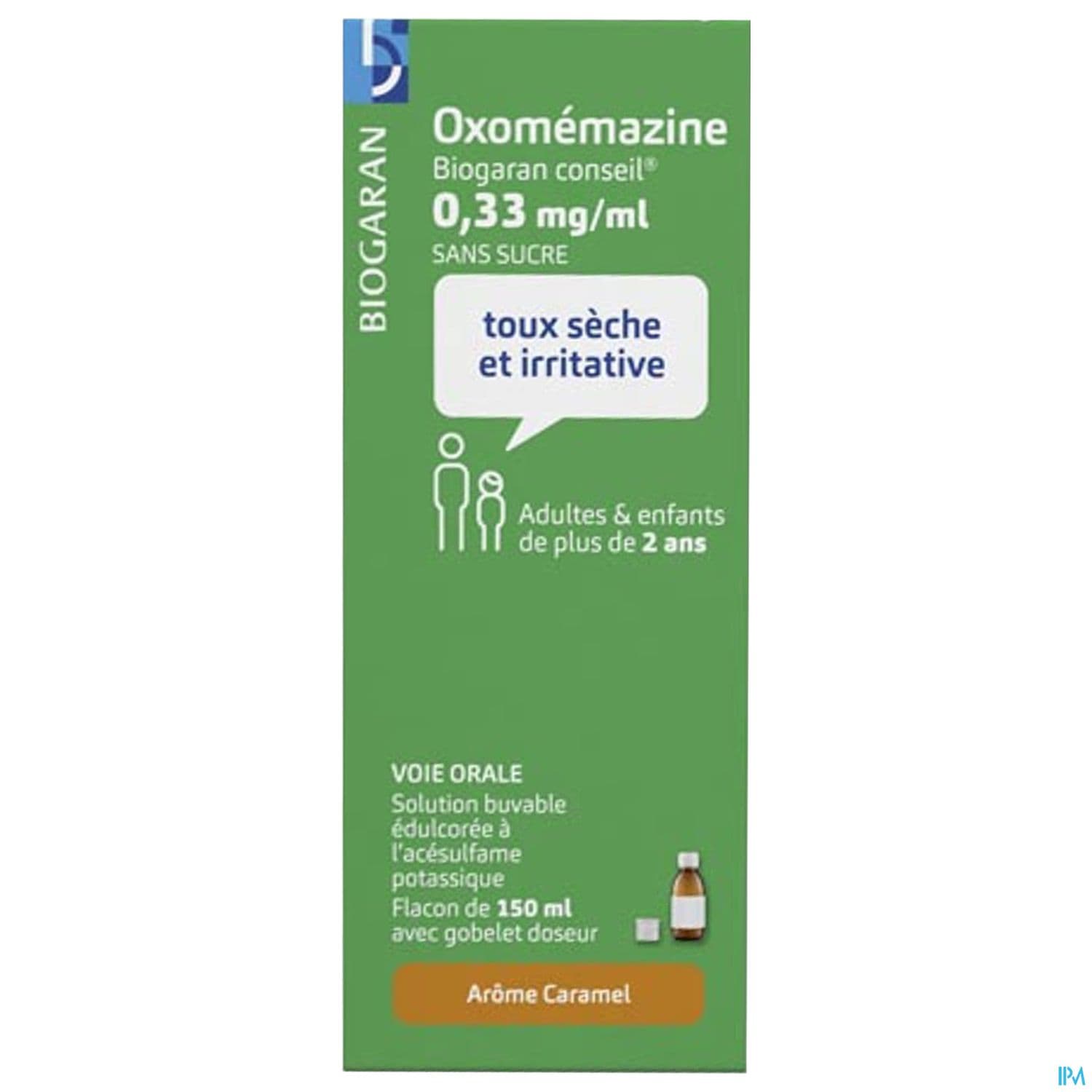 OXOMEMAZINE 0,33MG/ML BGC S/S150ML