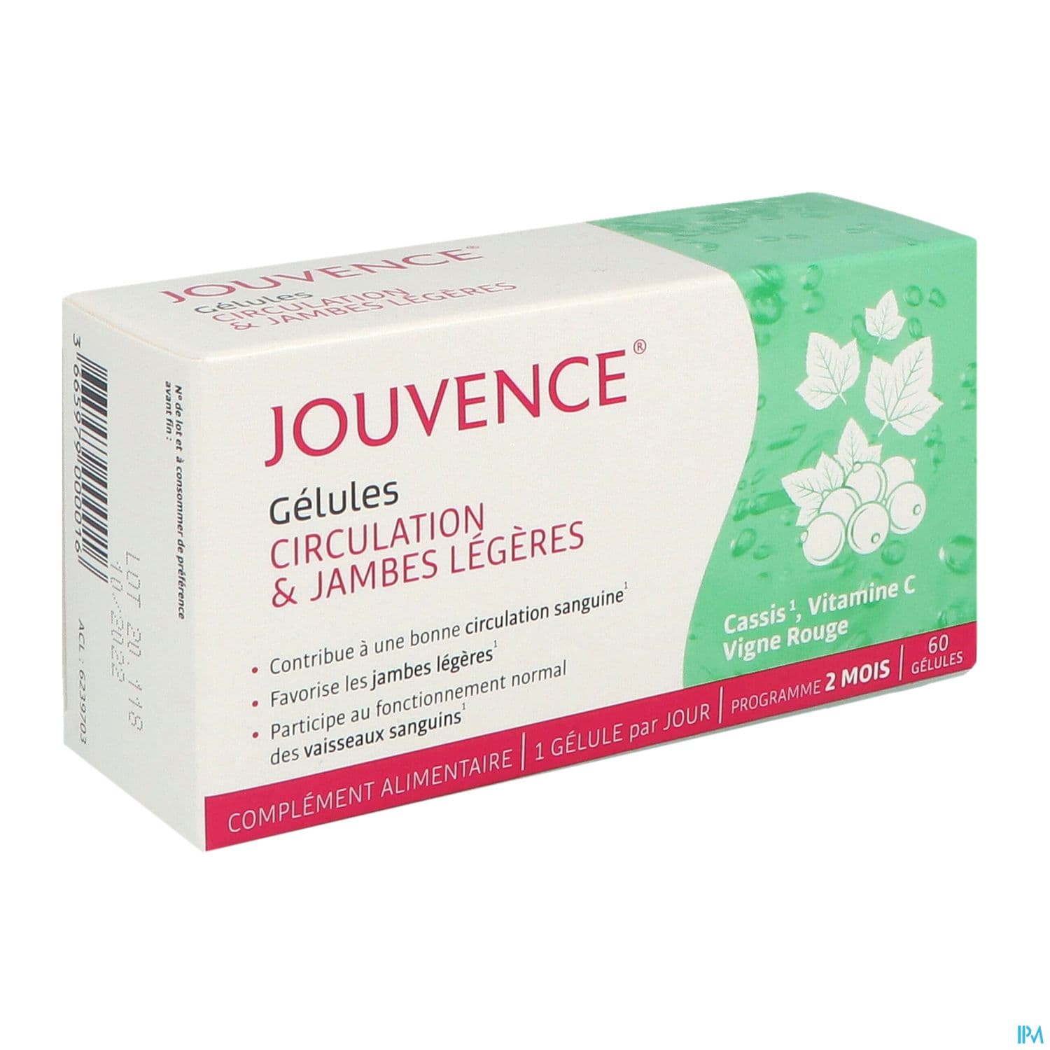 Abbe Soury Jouvence Circulation Gelule 60