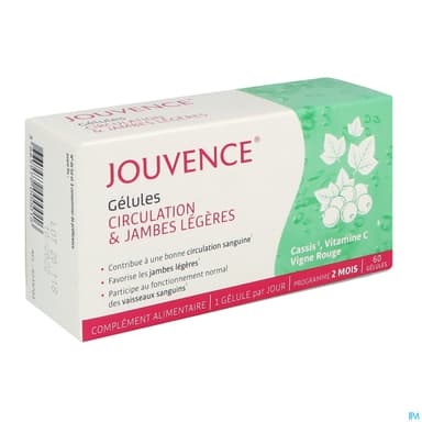 Abbe Soury Jouvence Circulation Gelule 60