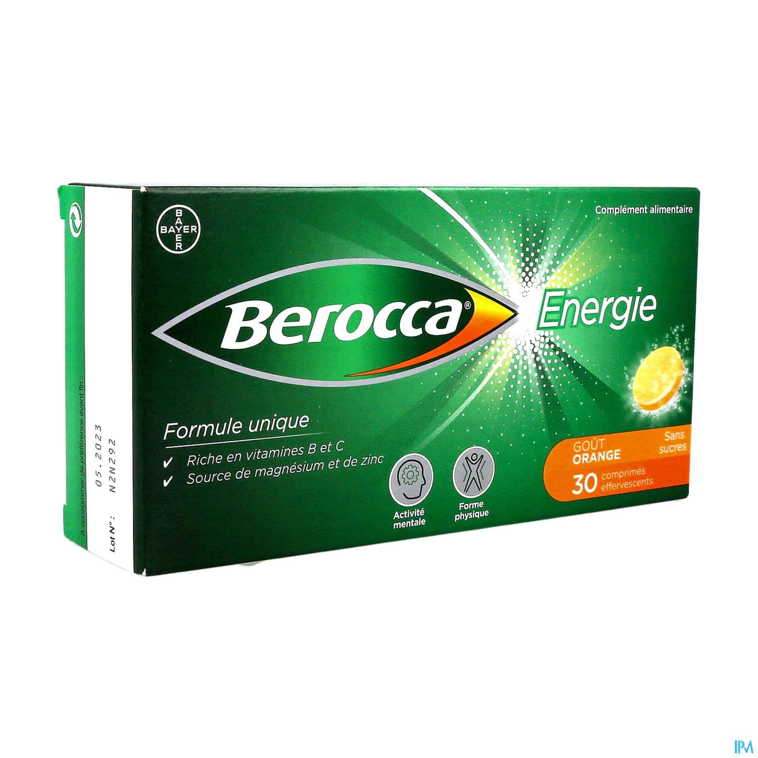 BEROCCA ENERGIE ORANGE CPR EFF 30