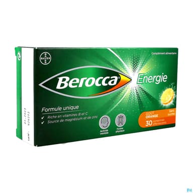 BEROCCA ENERGIE ORANGE CPR EFF 30