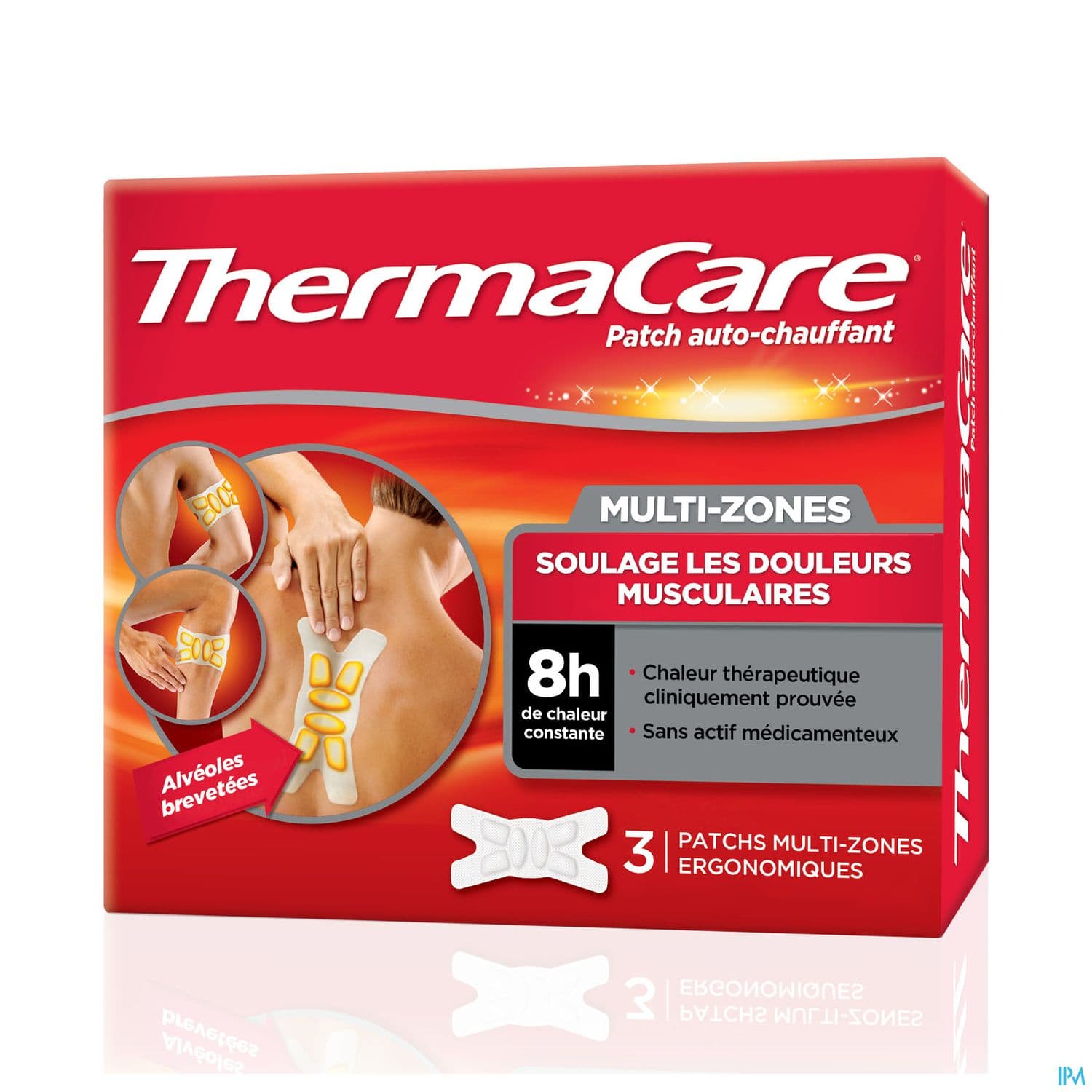Cooper Thermacare Patch Chauffant Multi Zones X3
