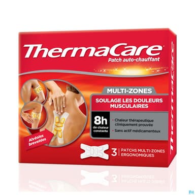 Cooper Thermacare Patch Chauffant Multi Zones X3