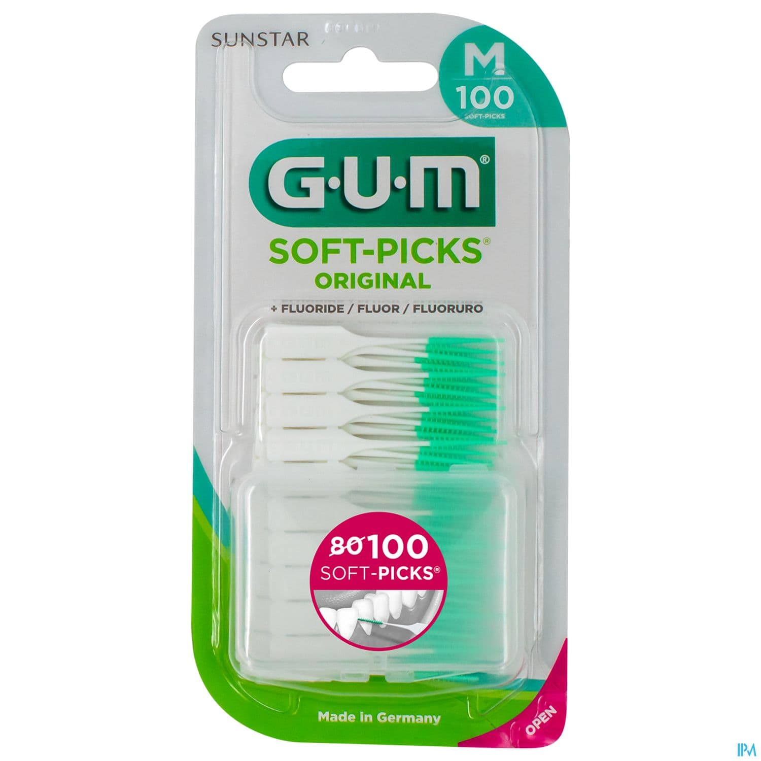 GUM SOFT-PICKS 632 ORIG MED 100