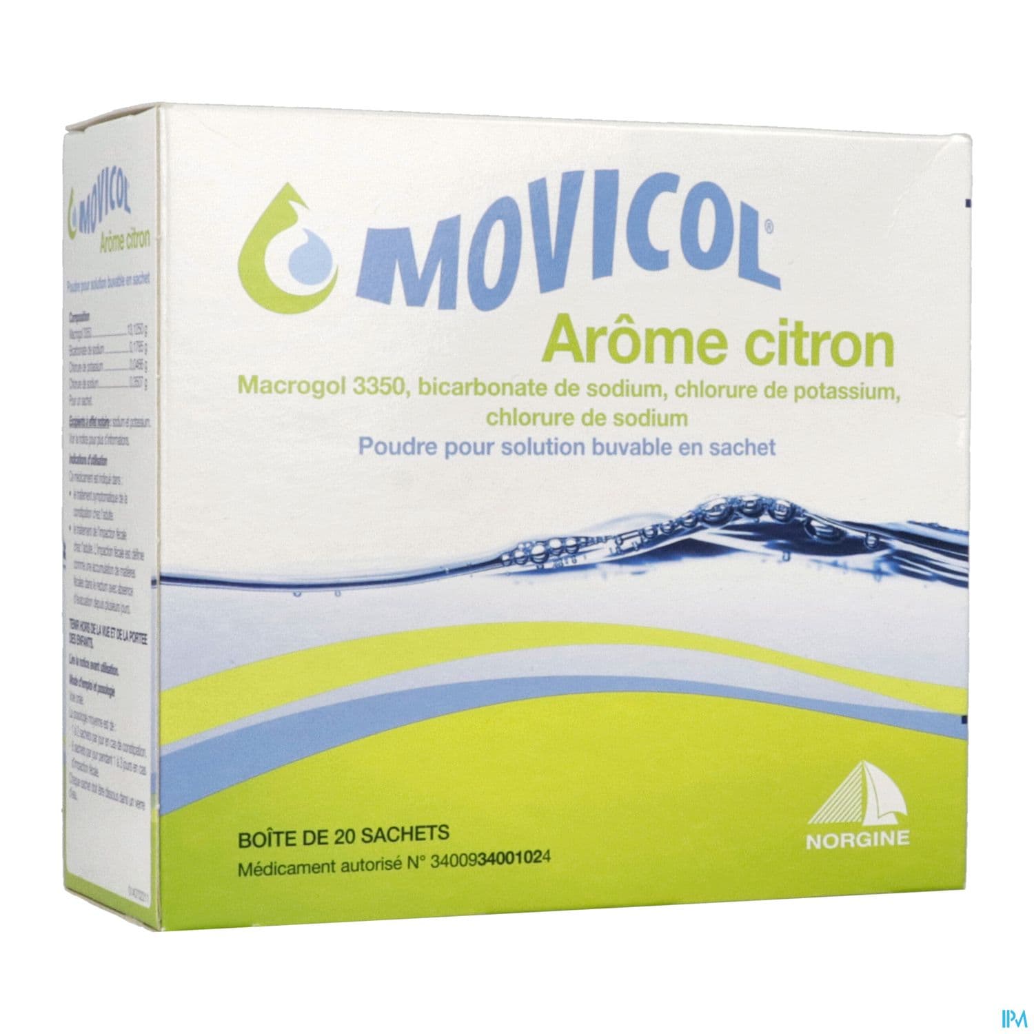 MOVICOL CITRON PDR S BUV 20SACH