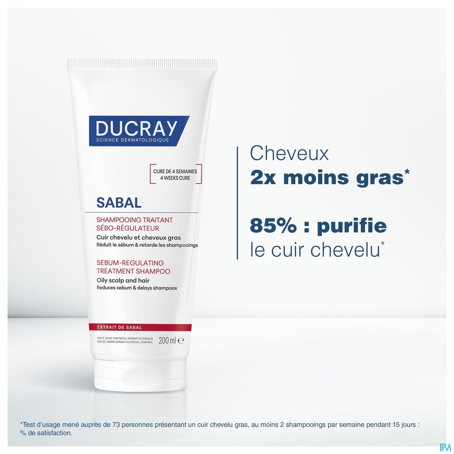Ducray Sabal Shampooing Traitant Seboreducteur Nouveau 200ml