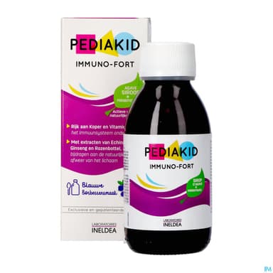 PEDIAKID IMMUNO FORT SP MYRT 125ML