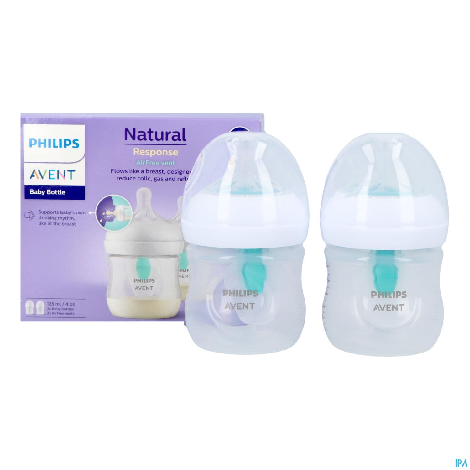 BIB AVENT NAT RESPONSE AC 125MLX2